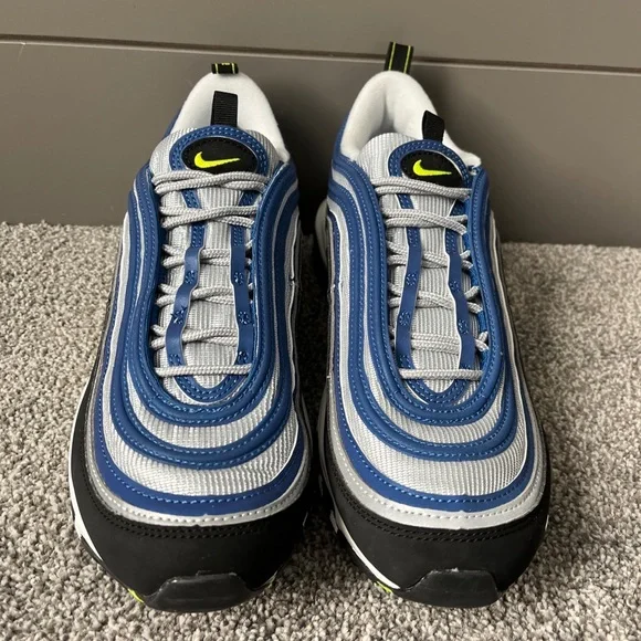 Shoes Nike Air Max 97 Atlantic Blueyellow Dq9131 40 Womens Size